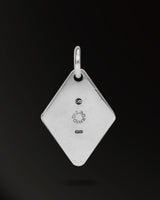 Planetary Ring Light Snake Amulet in 925 Silver