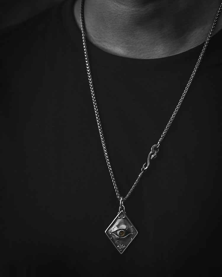 Eye of Eternity Amulet in 925 Silver
